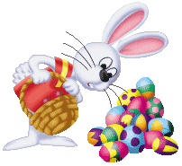 Gif coniglietto pasquale
